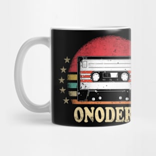 Personalized Name Onodera Vintage Styles Cassette Anime Mug